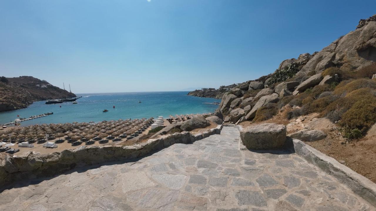 1Path Thea Mykonos Super Paradise Beach House Mykonos Town Kültér fotó