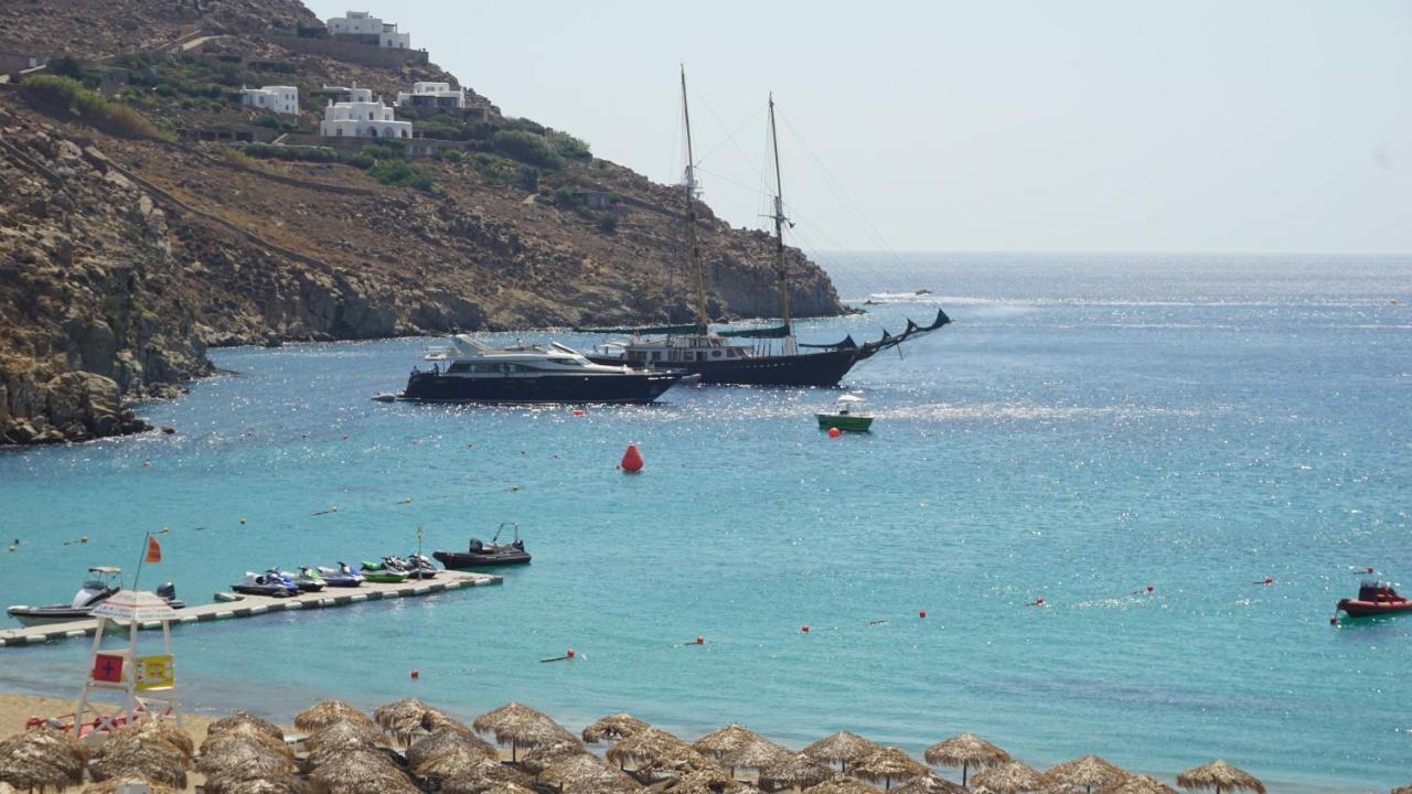 1Path Thea Mykonos Super Paradise Beach House Mykonos Town Kültér fotó